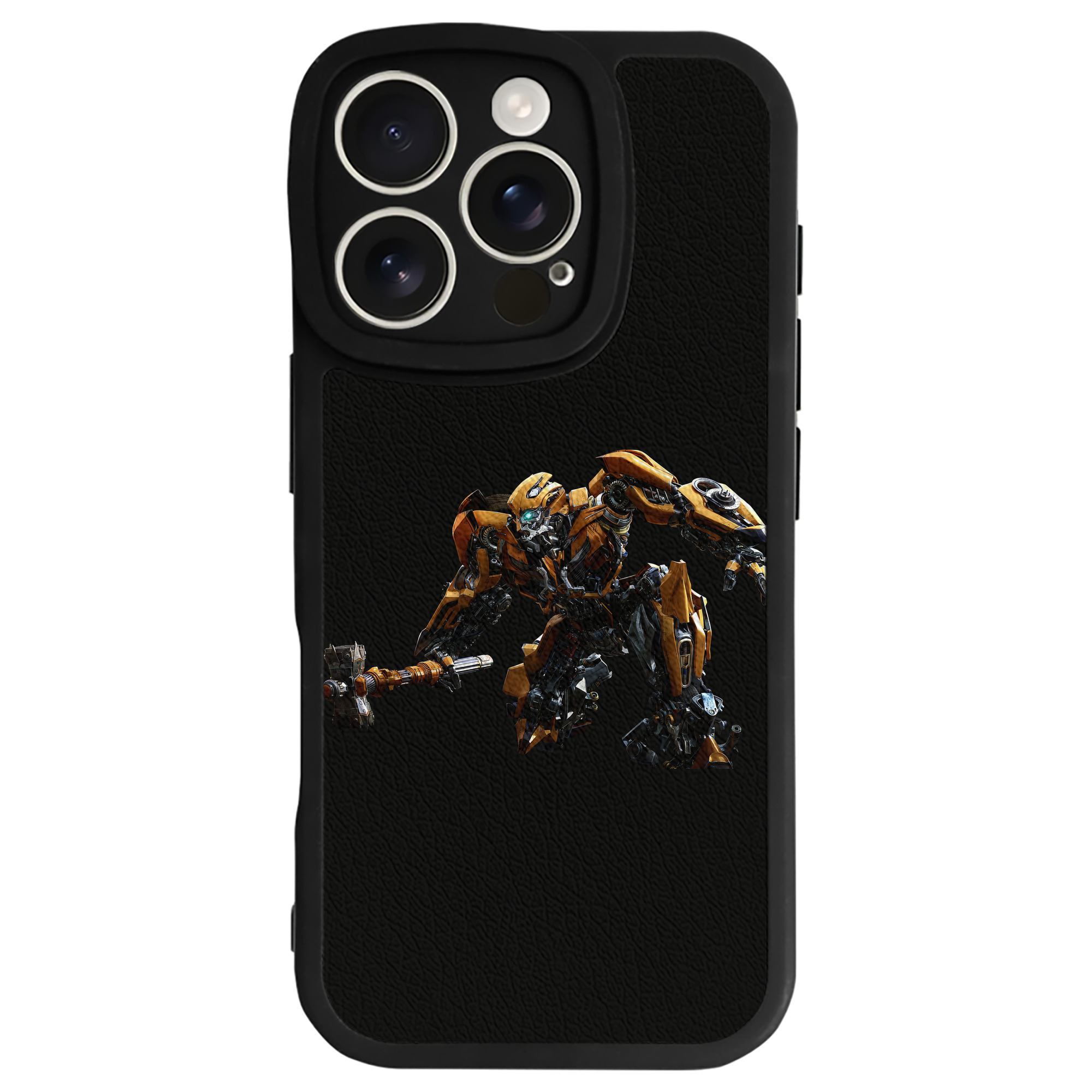 （画像用） Transformers トランスフォーマー 【iPhone 16シリーズ対応】シリコンスマホケース（レザー調） 材質：シリコン